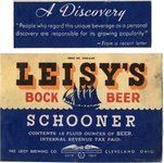 Leisy's Schooner Bock Beer