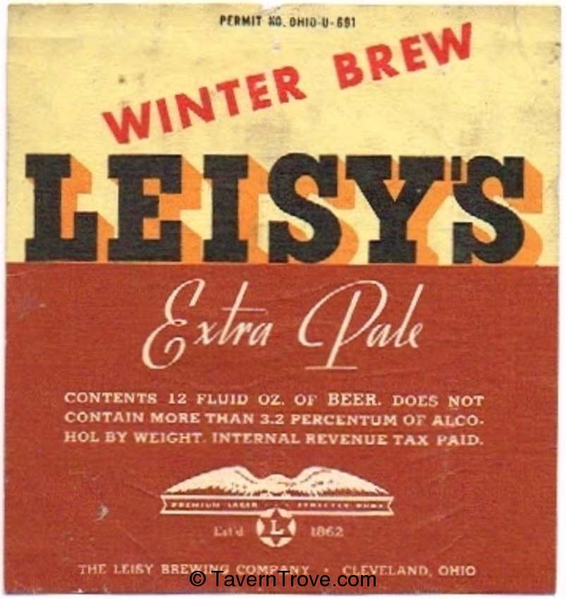 Leisy's Winter Brew Beer