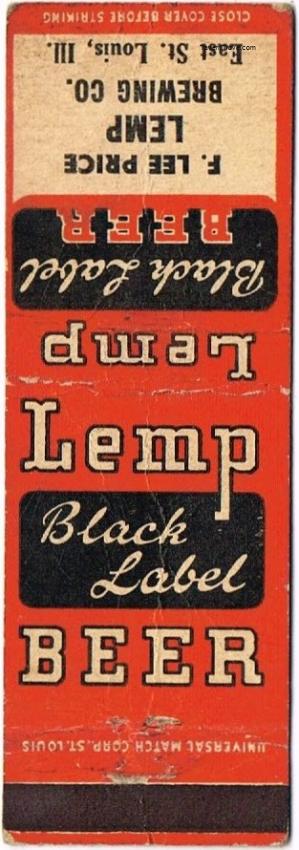 Lemp Black Label Beer