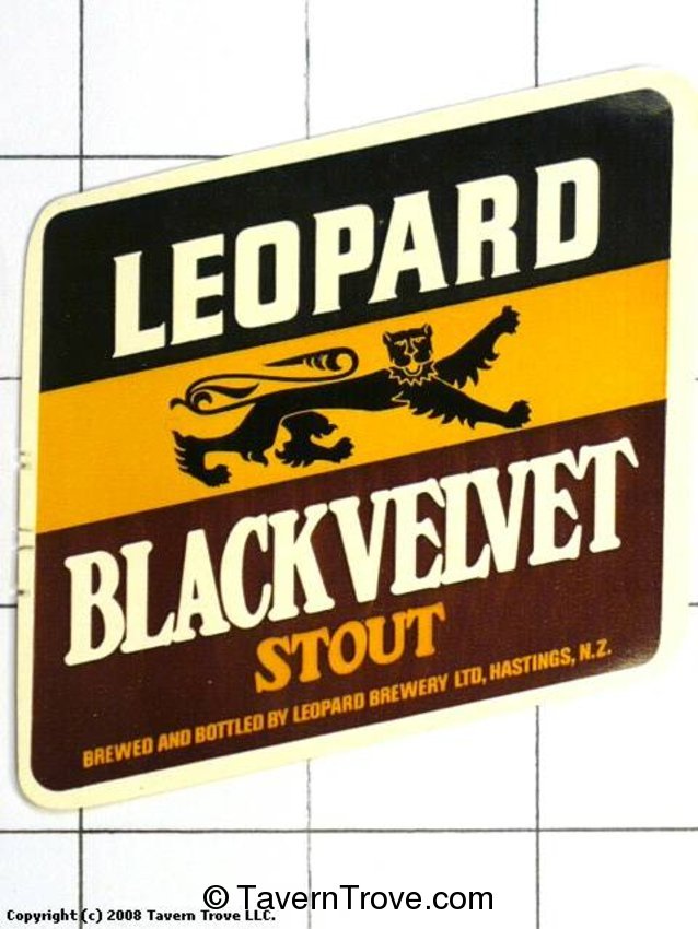 Leopard Black Velvet Stout