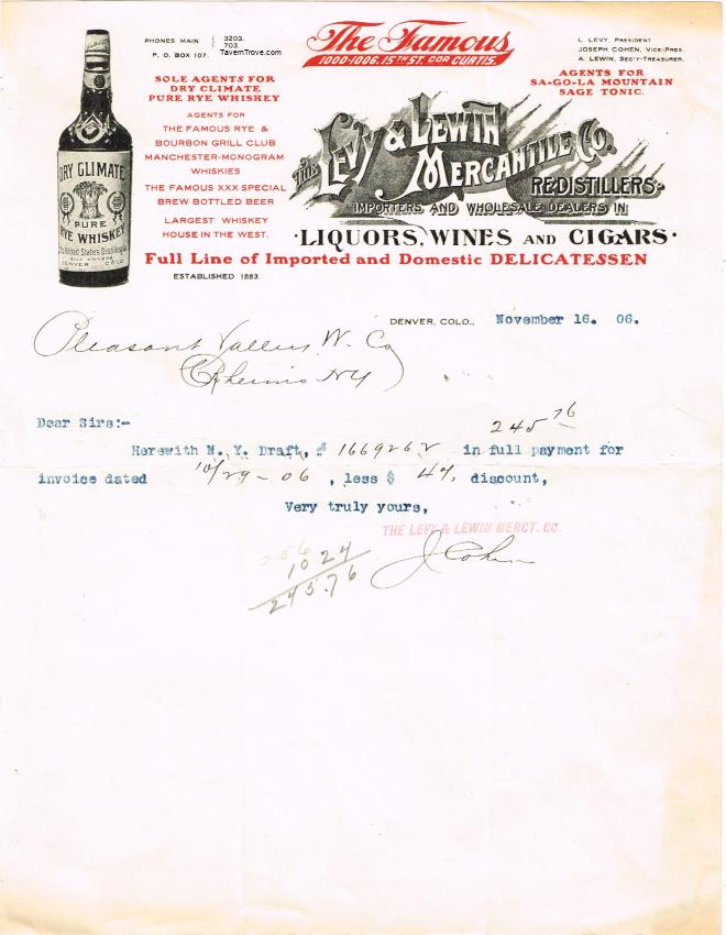Levy & Lewin Mercantile Co.