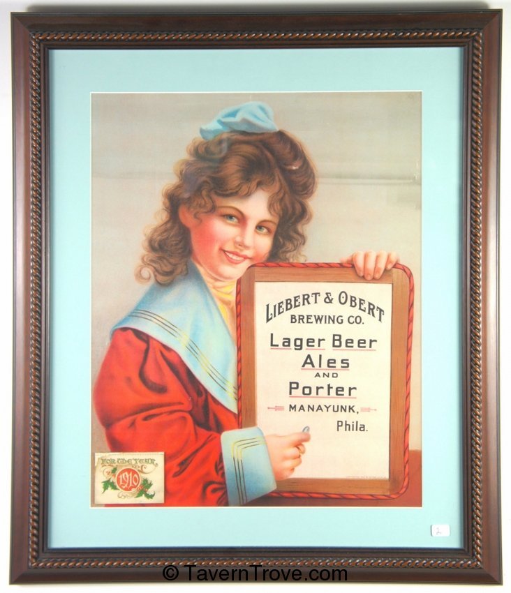 Liebert & Obert Brewing Co. 1910 Calendar