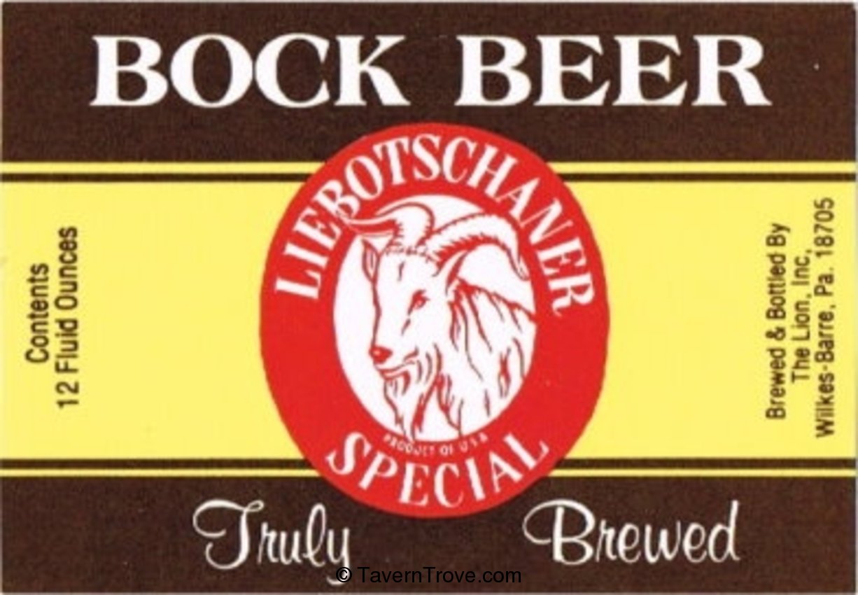 Liebotshaner Special Bock Beer