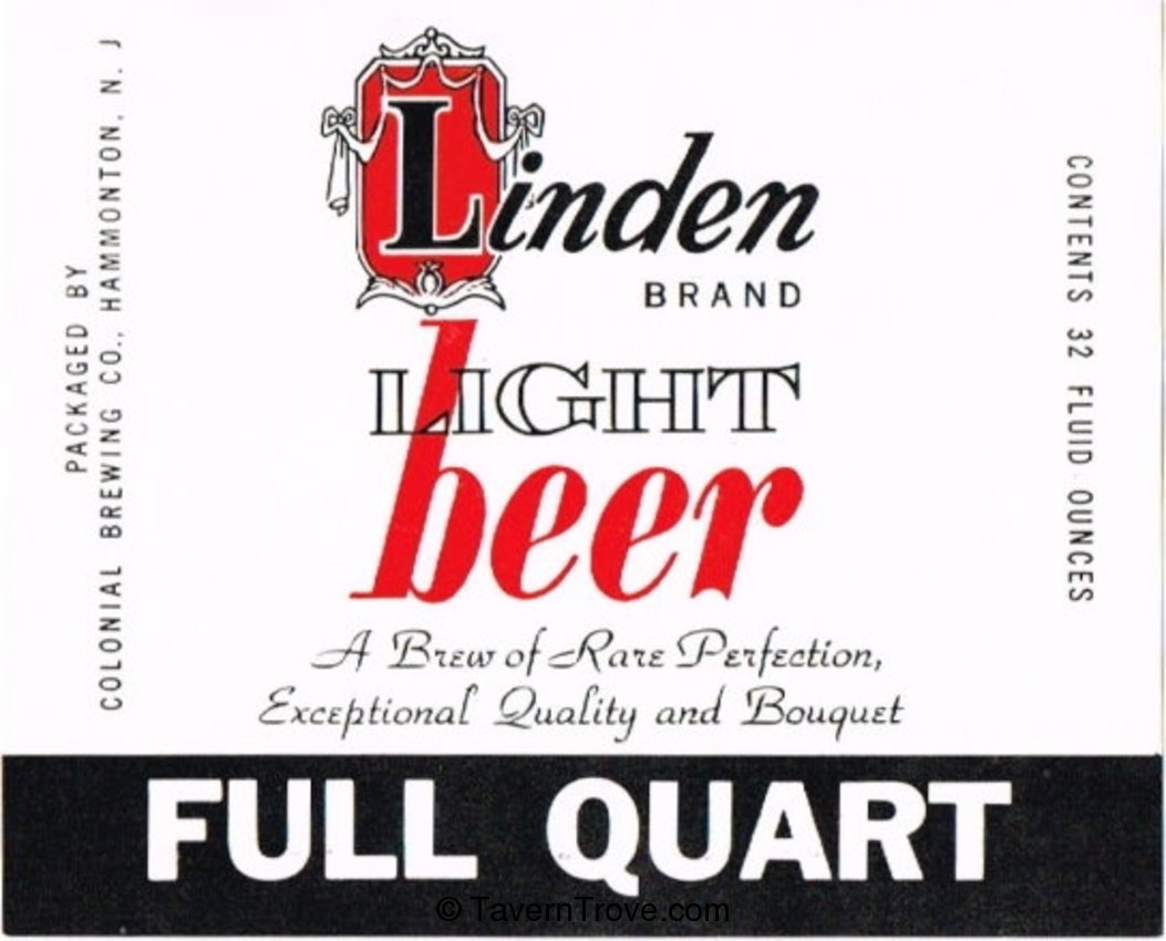 Linden Light Beer