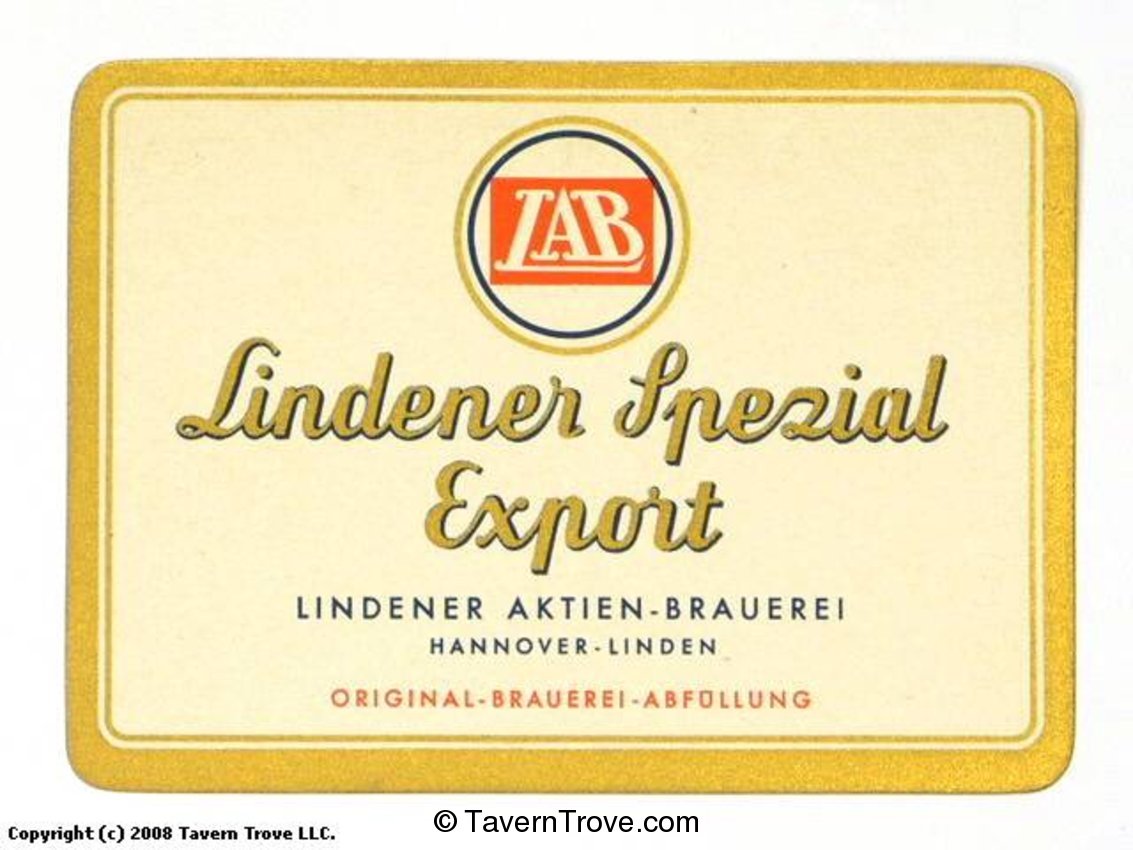 Lindener Spezial Export Bier