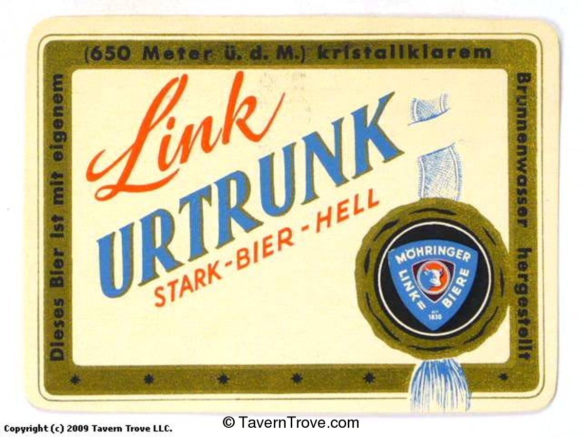 Link Urtrunk Stark Bier hell