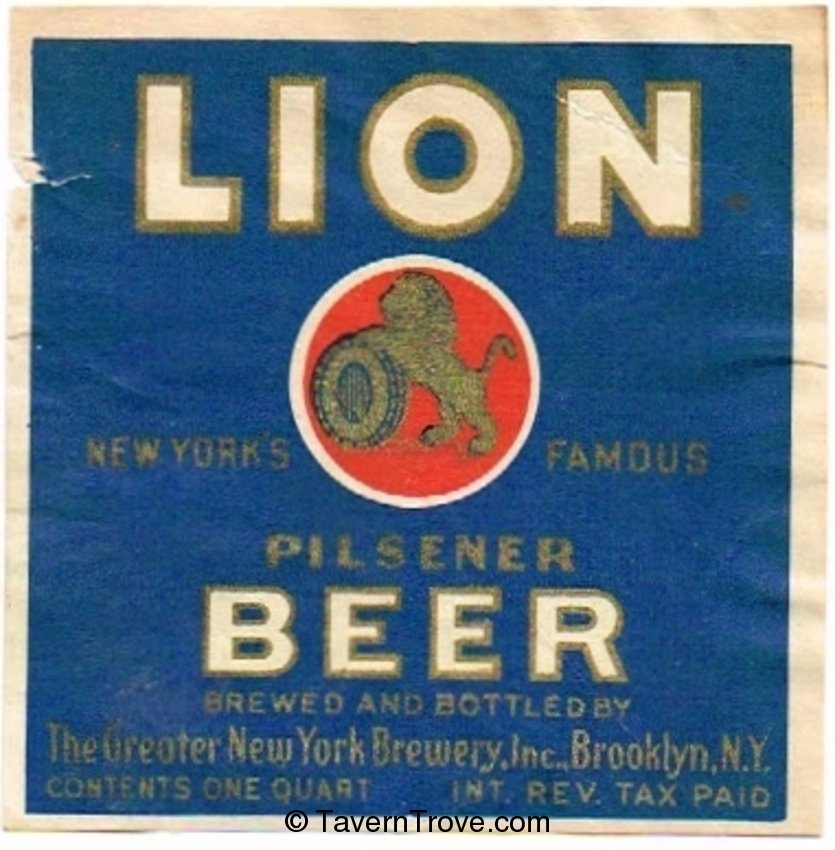 Lion Pilsener Beer 