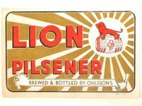 Lion Pilsener Beer