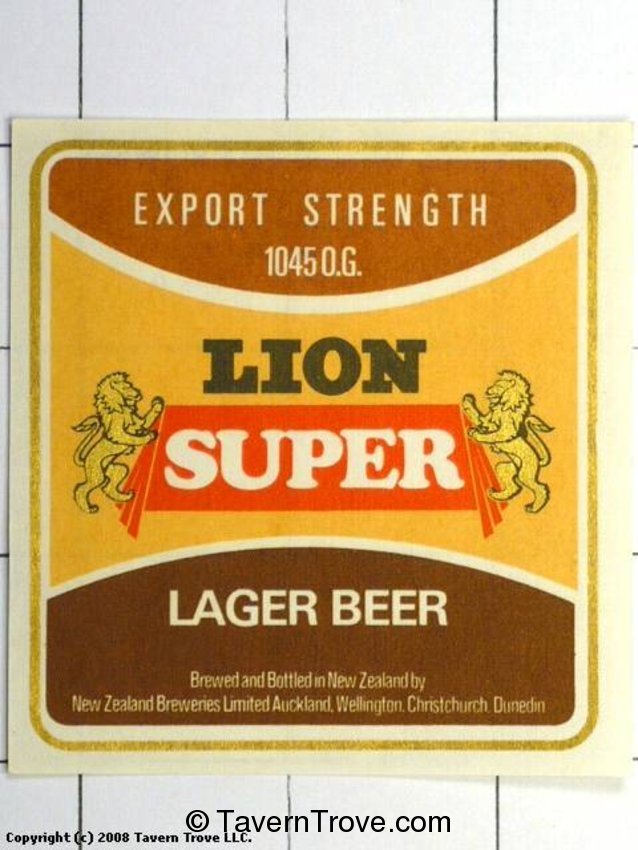 Lion Super Lager Beer