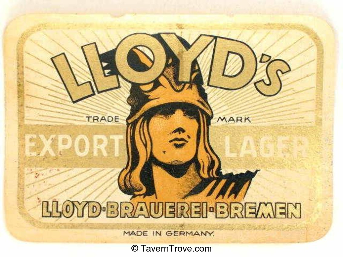 Lloyd's Export Lager