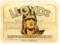 Lloyd's Export Lager
