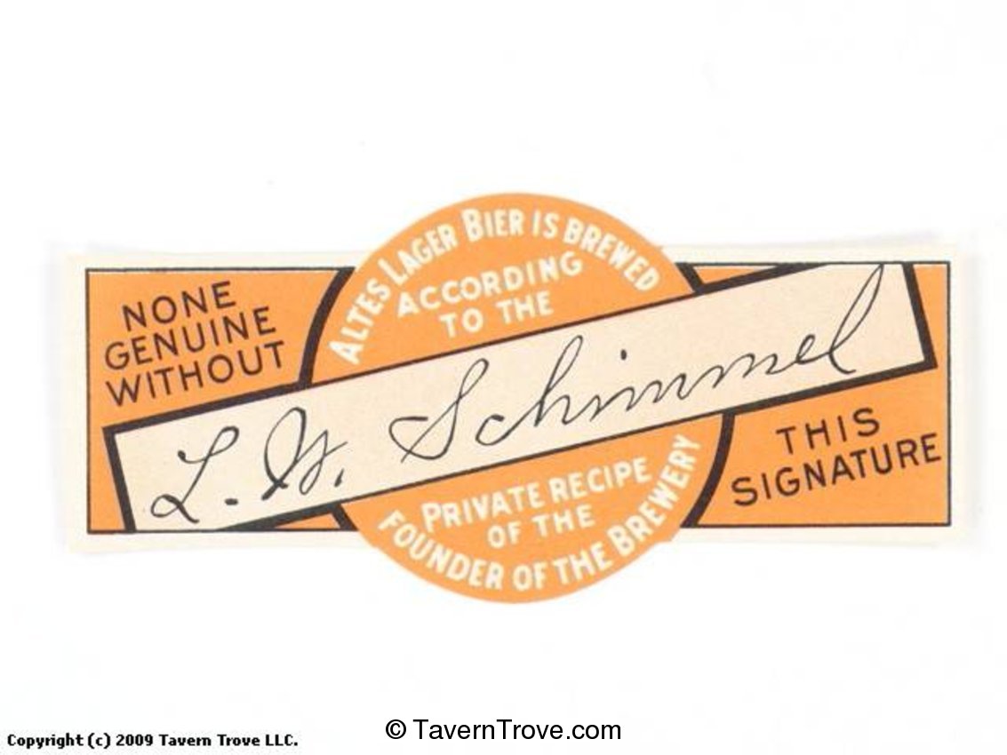 L.N. Schimmel Neck Label