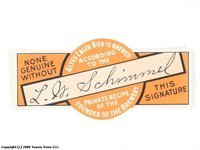 L.N. Schimmel Neck Label