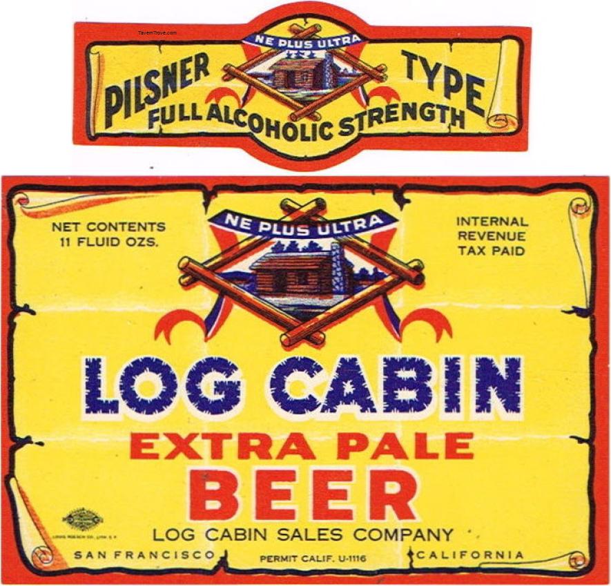 Log Cabin Extra Pale Beer
