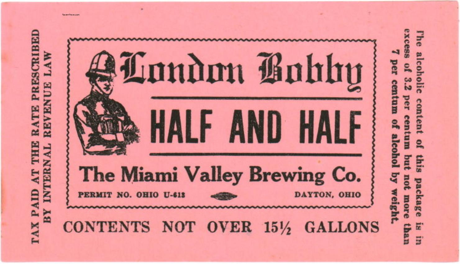 London Bobby Half and Half