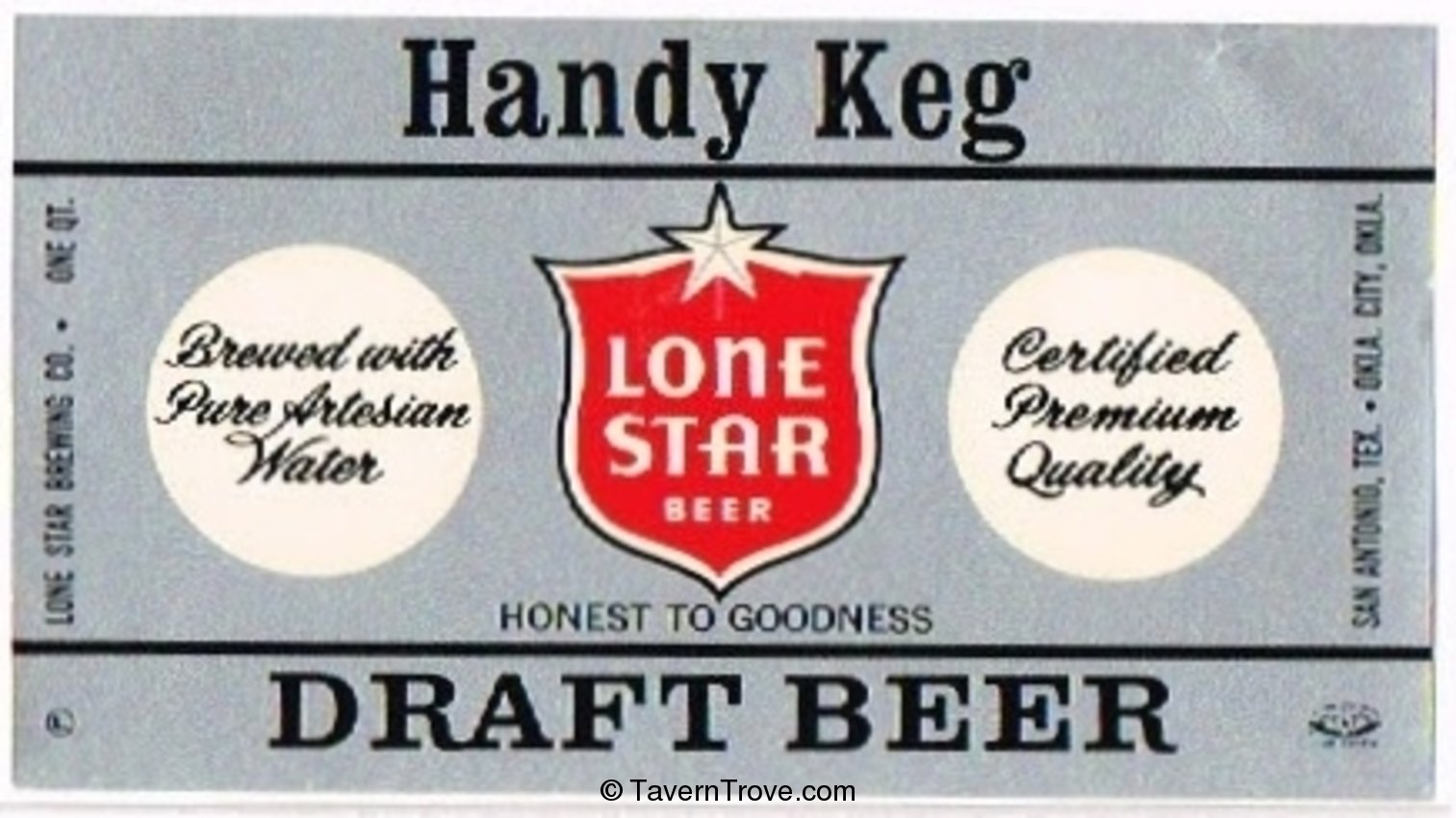 Lone Star Draft  Beer