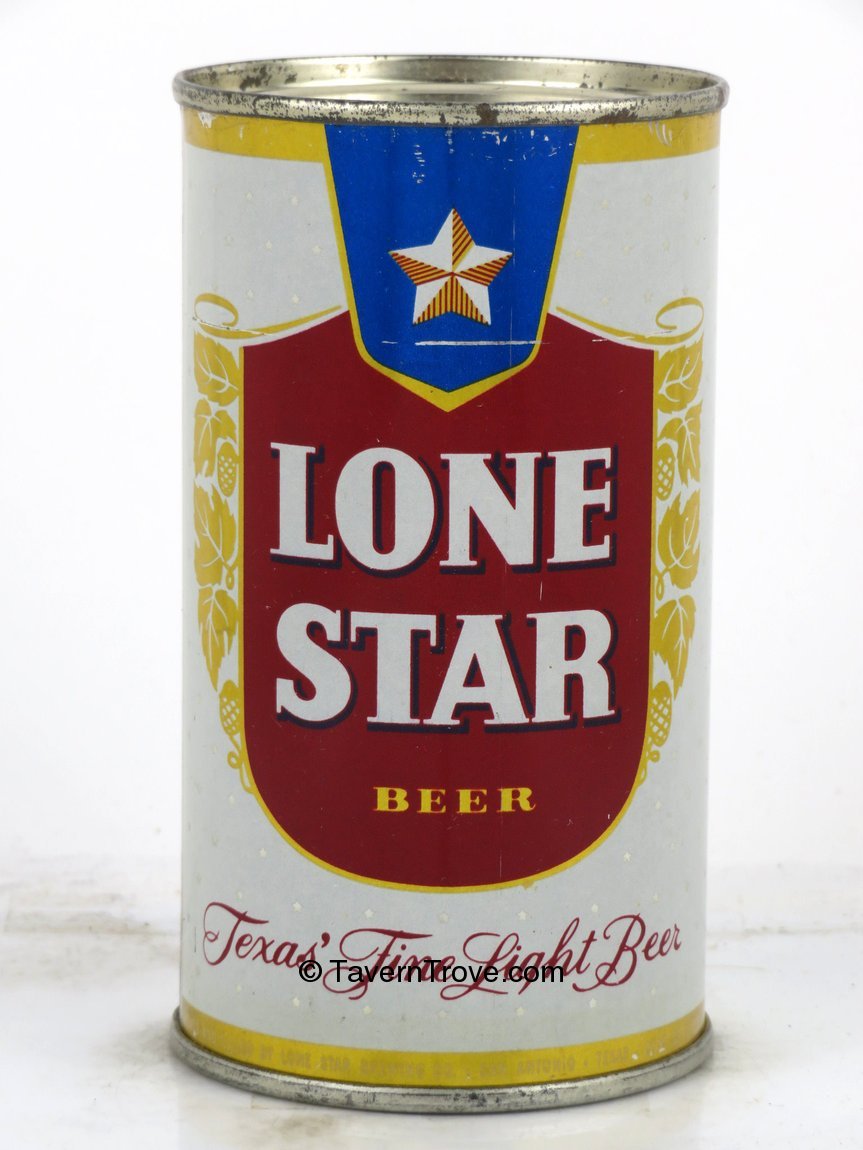 Item 96128 1953 Lone Star Beer Flat Top Can 9212.2