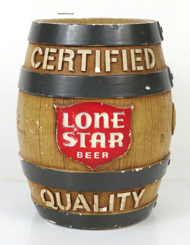 Lone Star Beer Barrel
