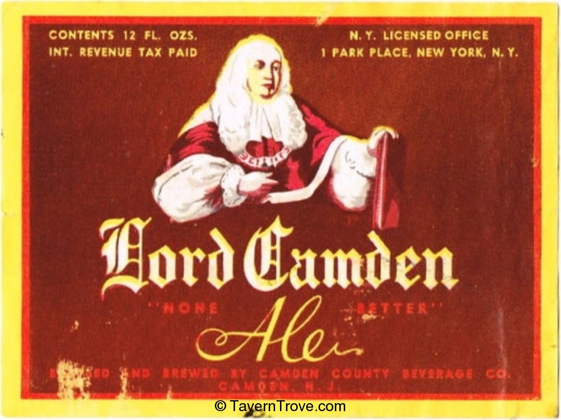 Lord Camden Ale 