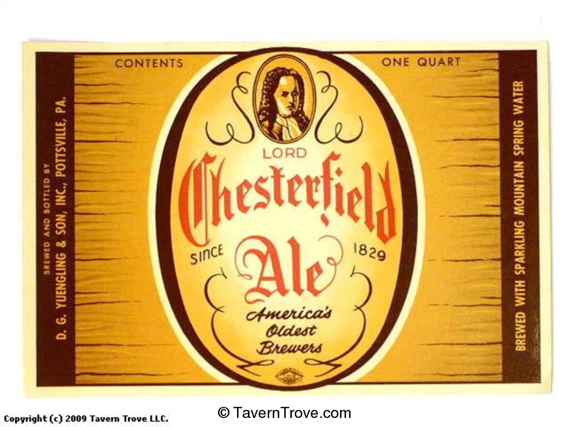 Lord Chesterfield Ale