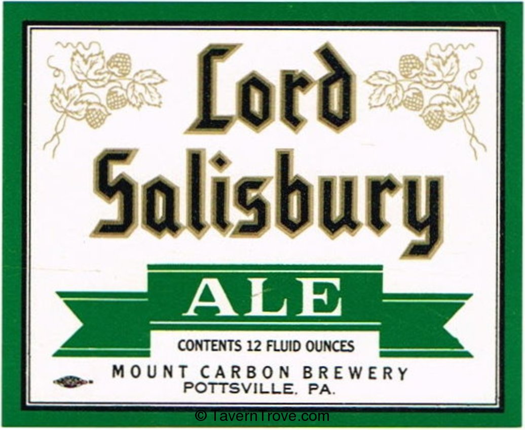 Lord Salisbury Ale