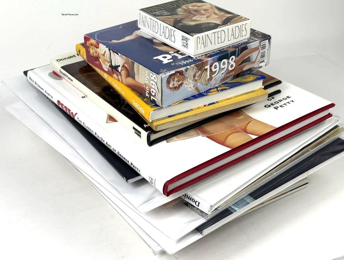 Lot of 24 Pinup Girl Fantasy Art Erotica Books