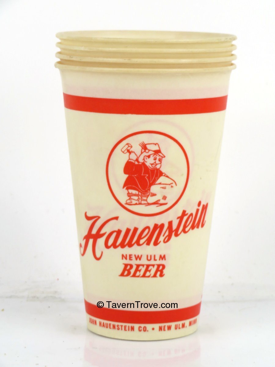 Item 20781 1964 Lot of Four Hauenstein Beer Wax Cups Wax Beer Cup