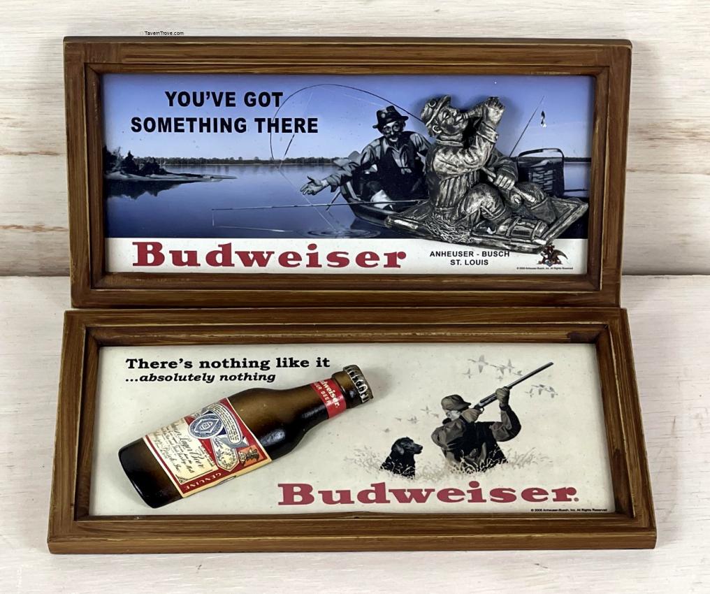 Lot of Two Budweiser 3D Billboards by Rivers Edge Signs