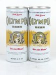 Lot of Two Olympia Beer Aluminum