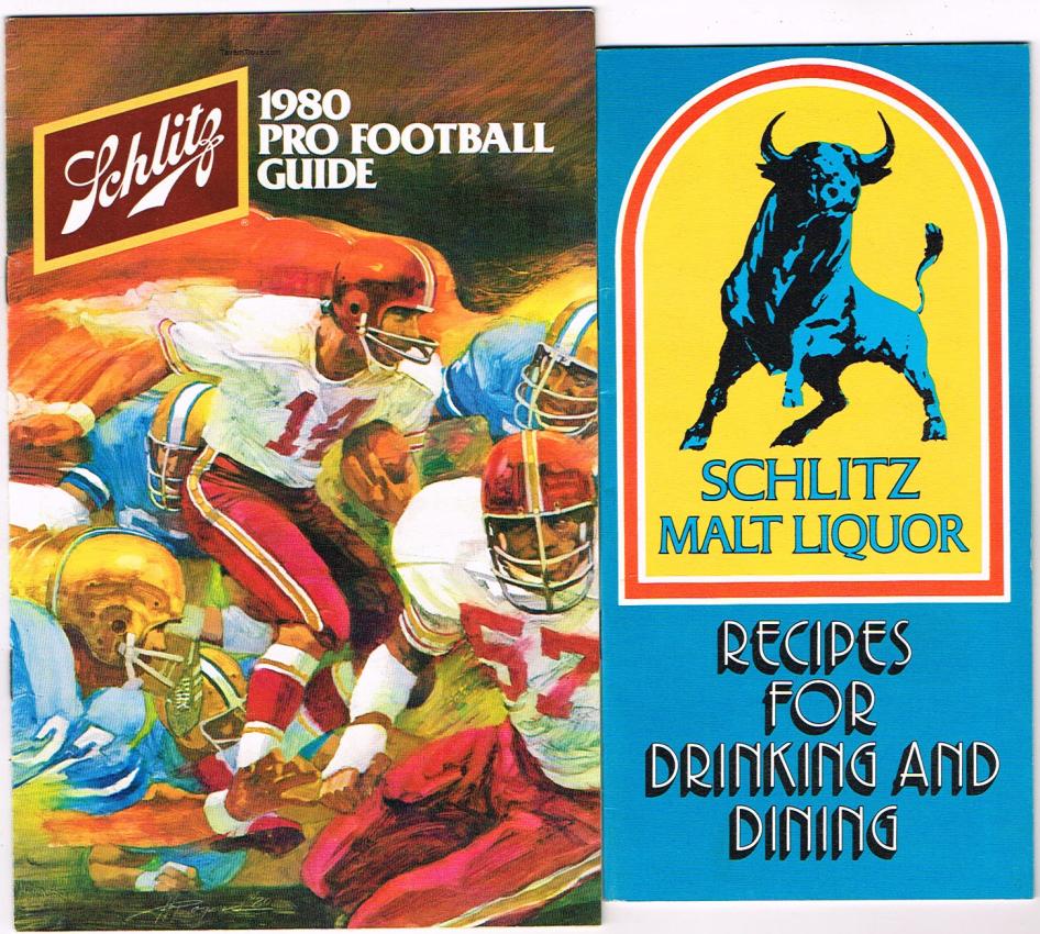 Lot of TWO Schlitz Beer Booklets/Ephemera