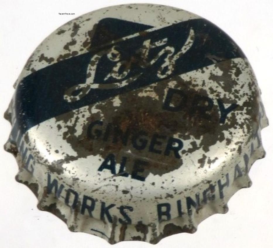 Lotz Bottling Works Ginger Ale Binghamton New York
