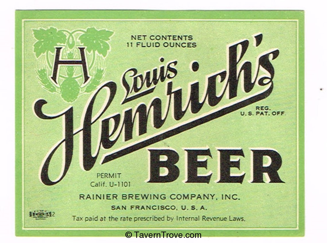 Louis Hemrich's Beer