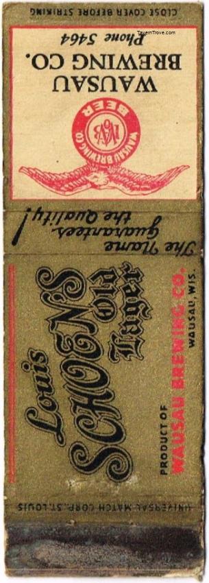 Louis Schoen's Old Lager Beer