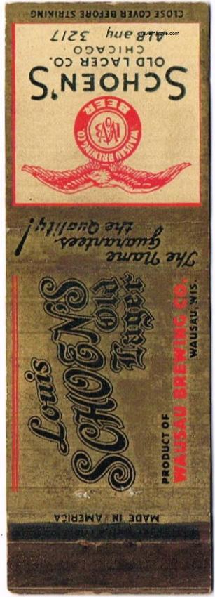 Louis Schoen's Old Lager Beer