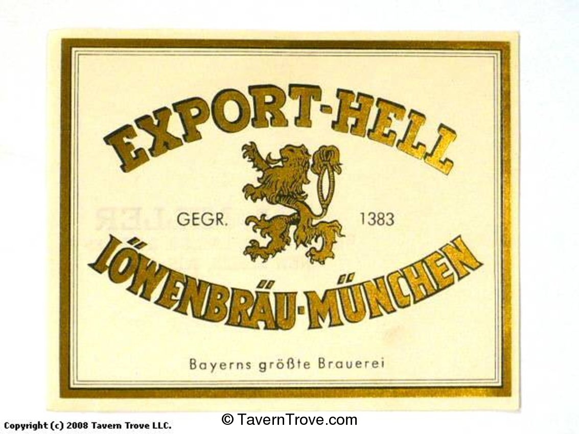 Löwenbräu Export Hell