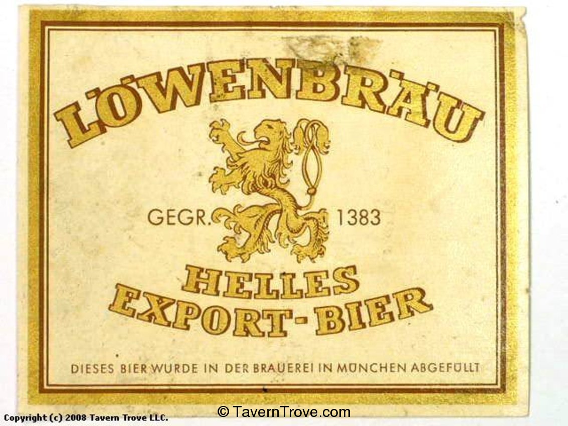 Löwenbräu Helles Export-Bier