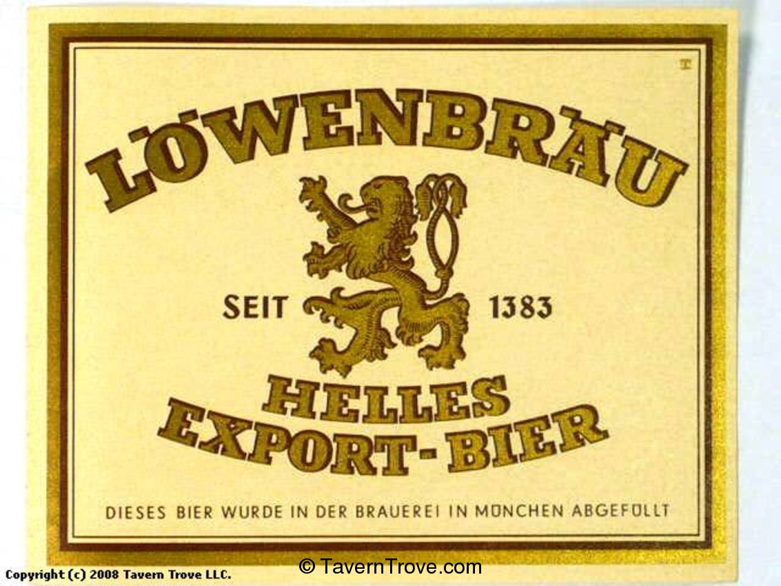 Löwenbräu Helles Export-Bier