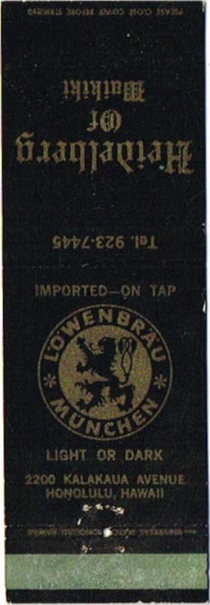 Lowenbrau Beer