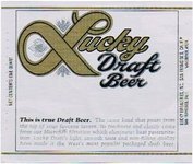 Lucky Draft Beer