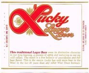 Lucky Lager Beer 