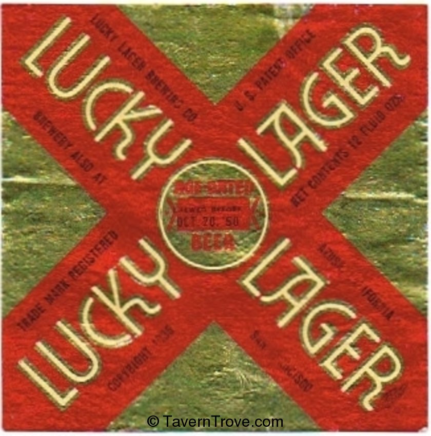 Lucky Lager Beer 