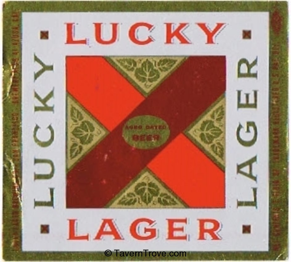 Lucky Lager Beer 