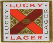 Lucky Lager Beer 