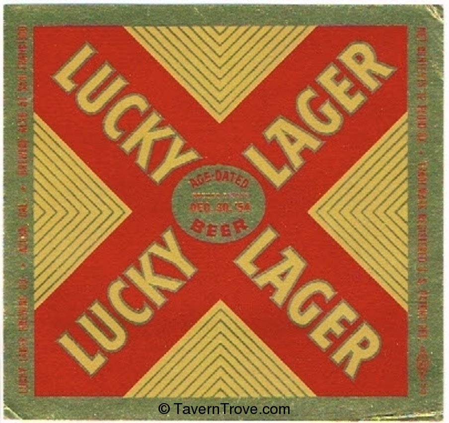 Lucky Lager Beer 