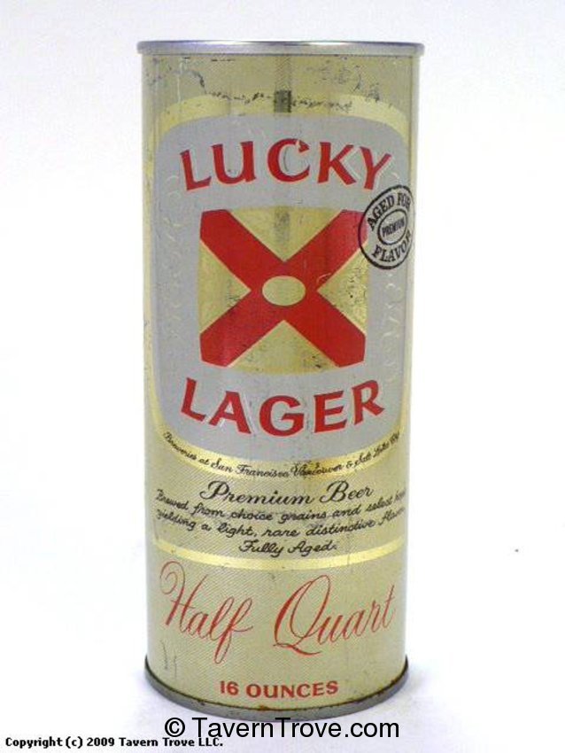 Lucky Lager Beer