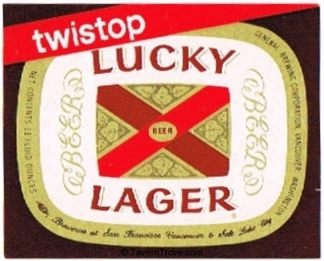 Lucky Lager Beer