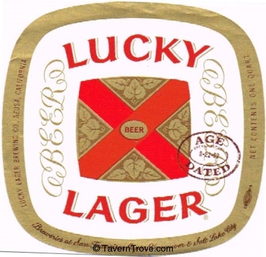 Lucky Lager Beer