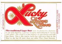 Lucky Lager Beer