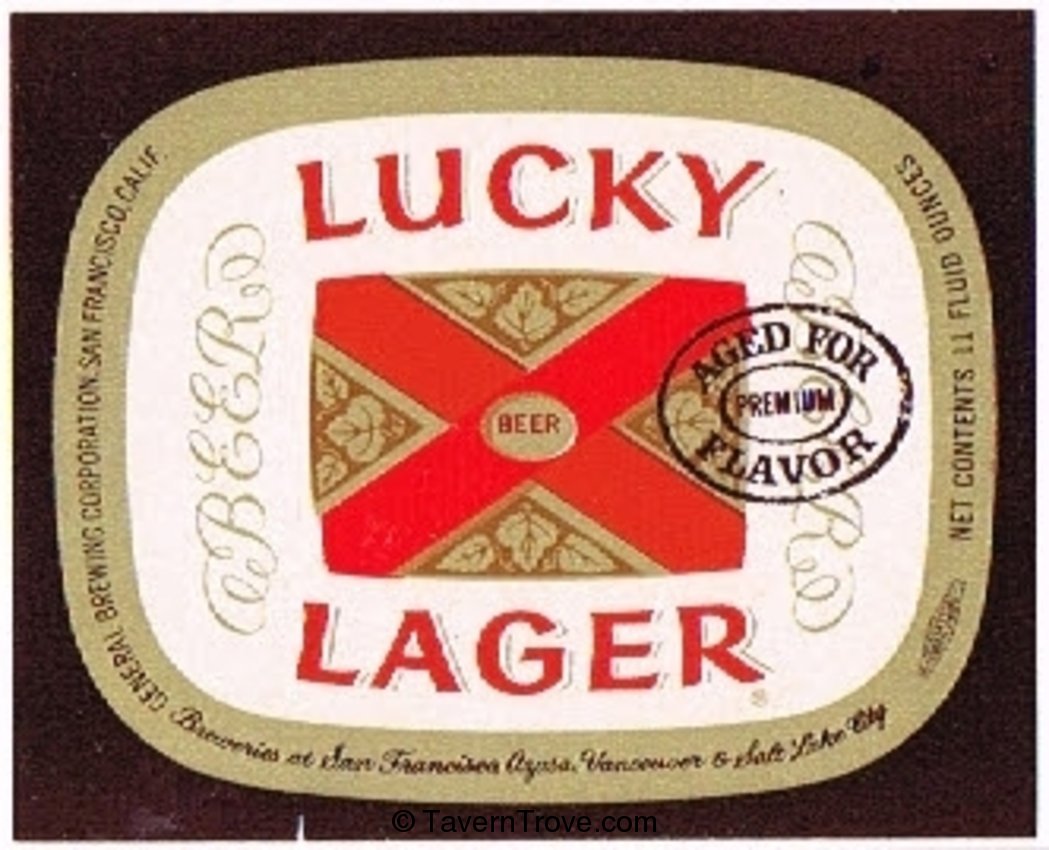Lucky Lager Beer