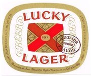 Lucky Lager Beer